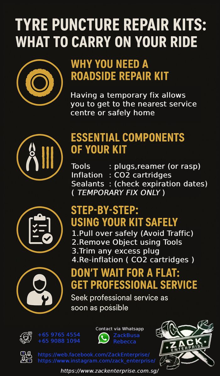 Tyre Puncture Repair Kits What to Carry on Your Ride